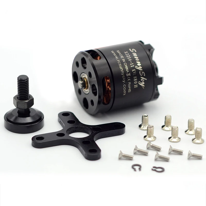 Weyland 1 шт/2шт/4 шт SunnySky X2216 880kv Outrunner бесщеточный мотор для RC самолета вертолета