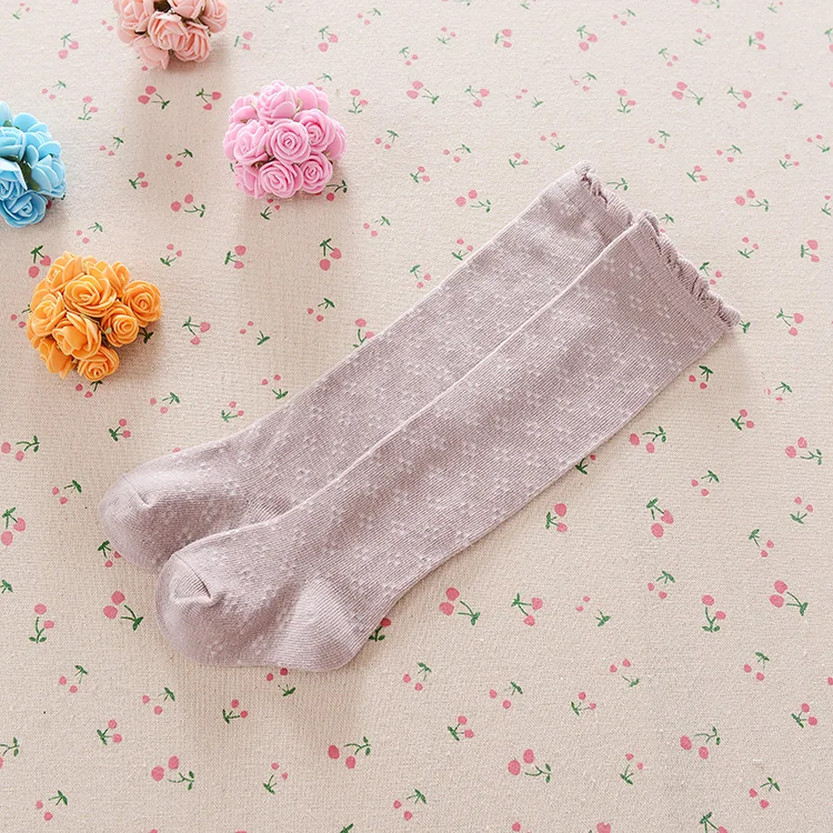 2016 new Korean baby girl knee high socks girls kids cotton dress leg warmers chidren pads meias boots sock 0-3y | Детская одежда и