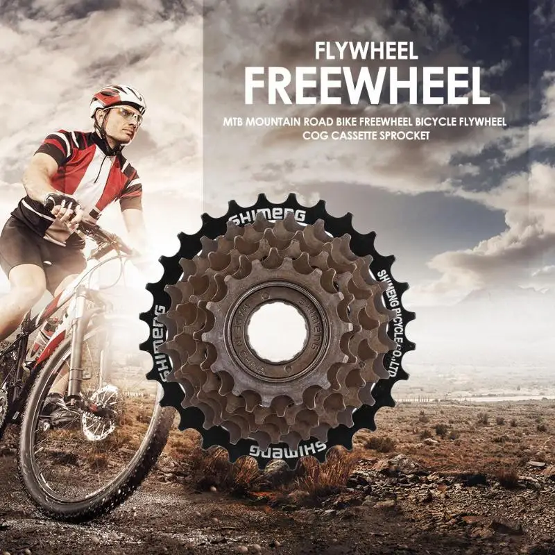 7/8 Скорость MTB Горная дорога велосипед трещотка велосипедная маховик Cog Кассетная