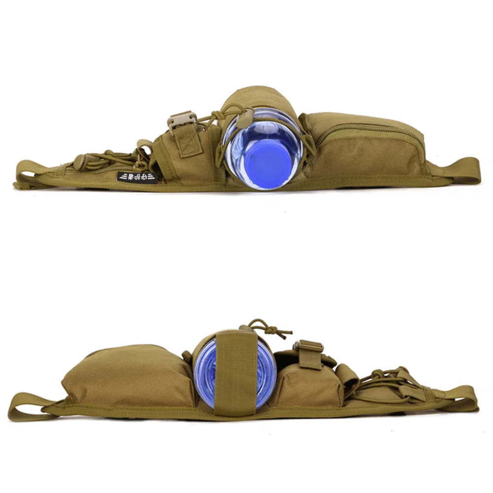 Высокое качество бутылка для воды чайник Молл сумка пояс хип хоп военный мужской