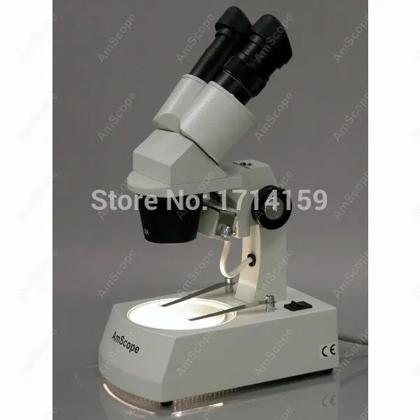 Student School Microscope-AmScope Supplies 20X-40X-80X Stereo Dissecting Microscope with 1.3MP USB Camera SE306-AZ-E1 | Инструменты