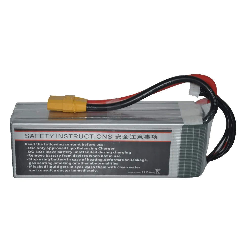 Аккумулятор HRB RC Lipo 6S 22 2 в 5000 мАч 50C Max 100C для радиоуправляемого квадрокоптера