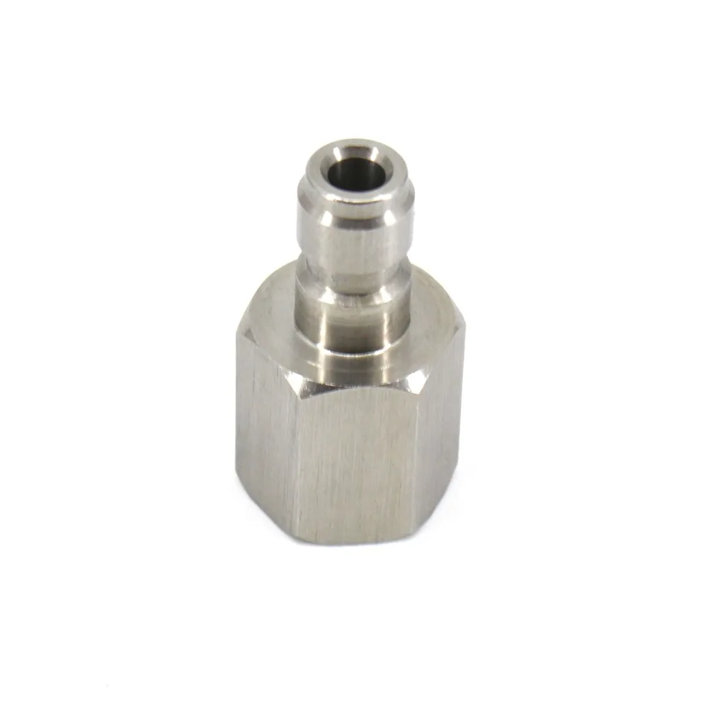 PCP ВВС Пейнтбольного ружья Quick гнездовой разъем M10x1 1/8BSPP 1/8NPT Нержавеющая сталь