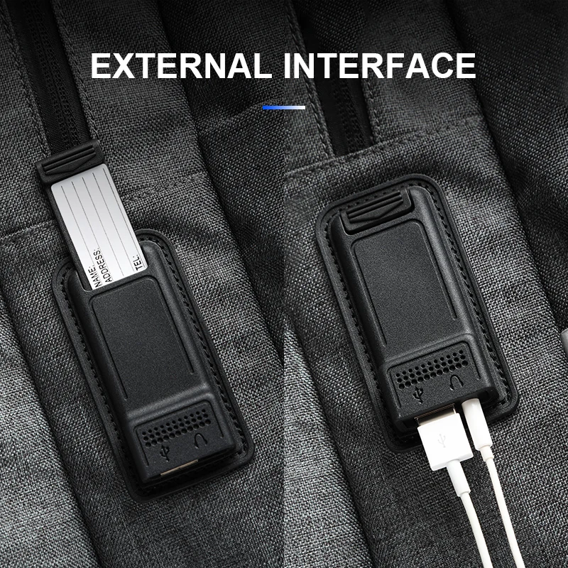 Модный мужской рюкзак YESO для ноутбука с USB-портом 15 6 дюйма дорожный защитой от