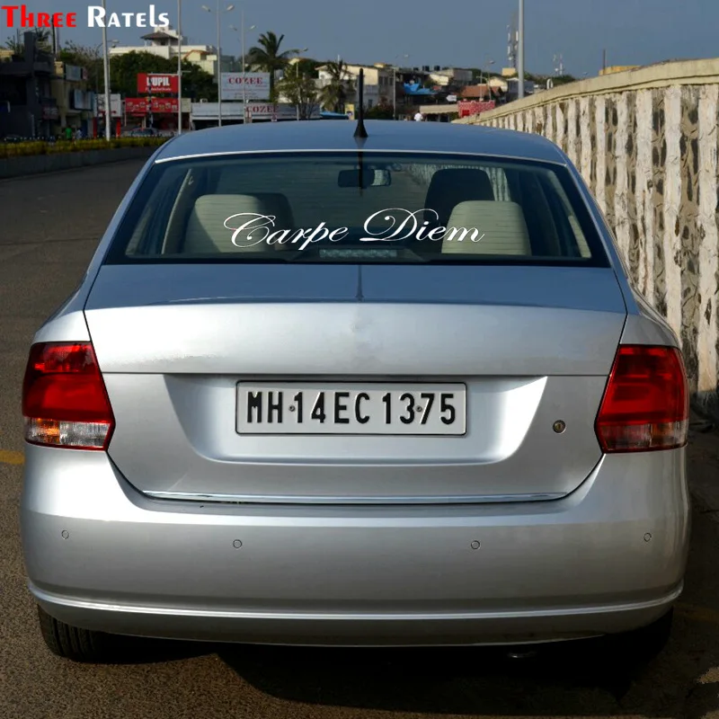 Three Ratels TZ 425 4.2 на 25см 1 5 шт Carpe Diem наклейка лобовое стекло стикеры наклейки авто для