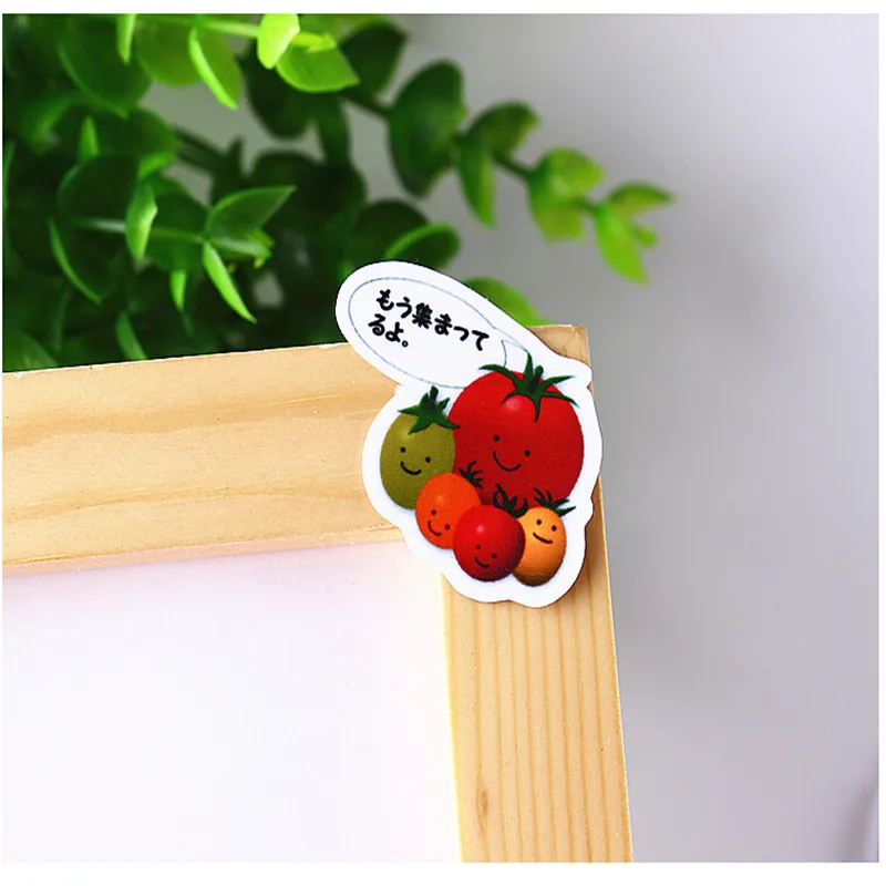 40 шт. креативная самодельная наклейка для овощей с красивой наклейкой