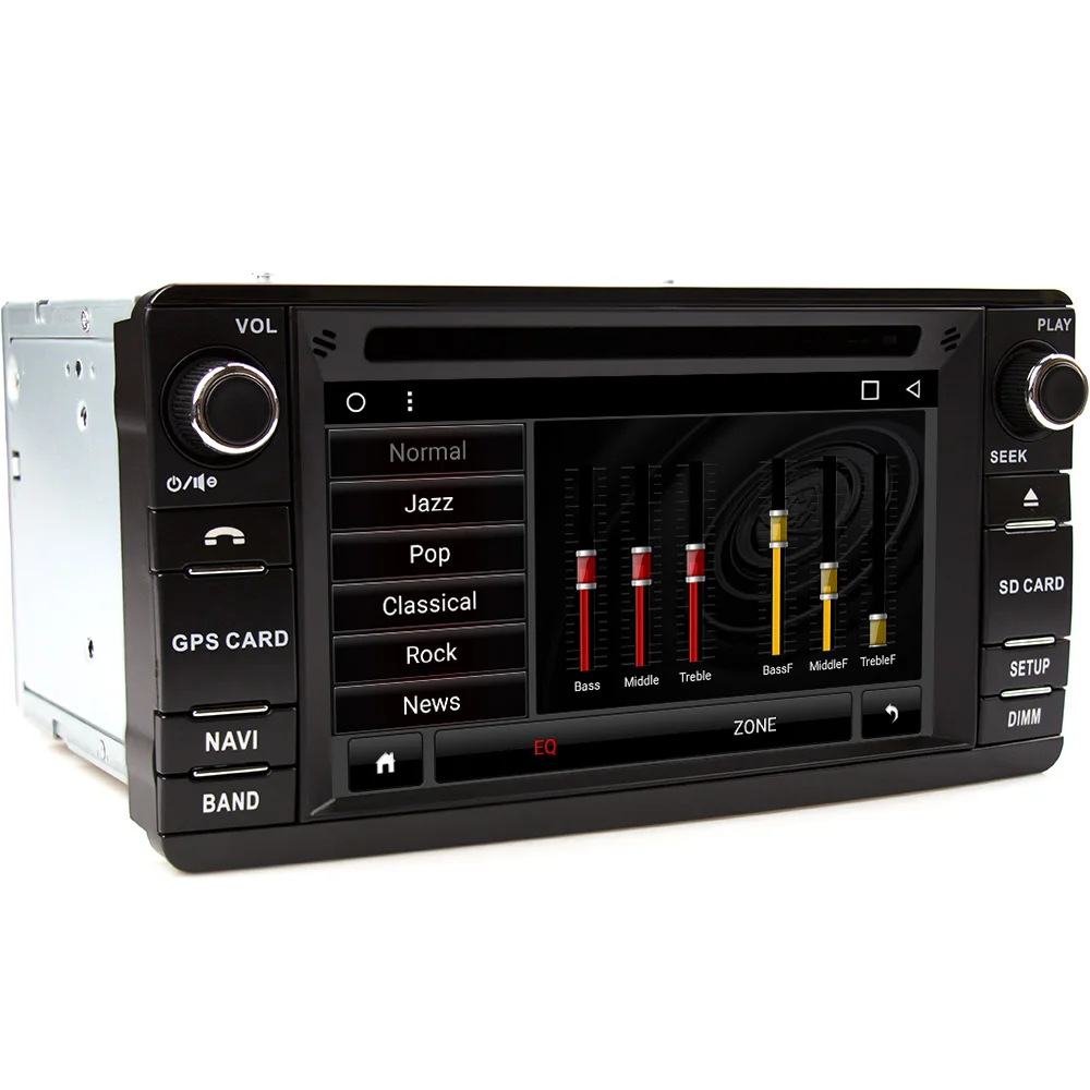 Eunavi 2 Din Android 7 1 автомобильный dvd-плеер для Mitsubishi Outlander 2016-2013 Pajero Радио Стерео gps