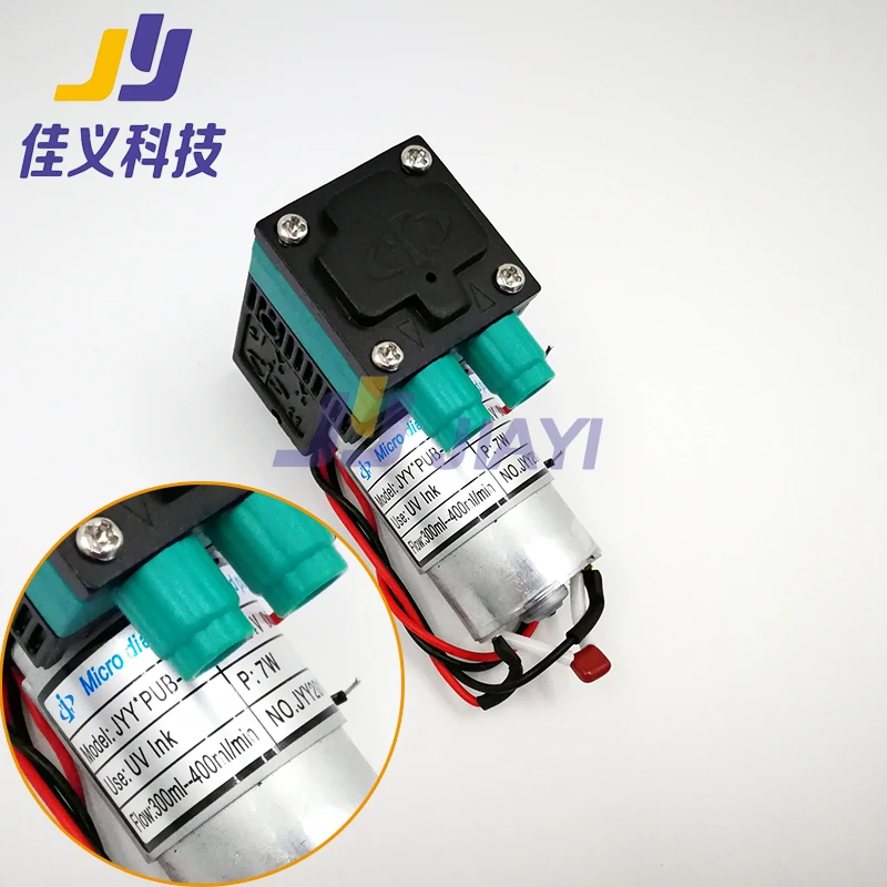 Высокое качество! Щетками и микро диафрагмой 7W 24V DC JYY УФ чернила насос для с