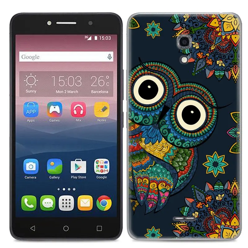 Мягкие ТПУ чехлы для Alcatel Pixi 4 6 0 3G 4G 9001D силиконовый чехол (6) телефонов задняя