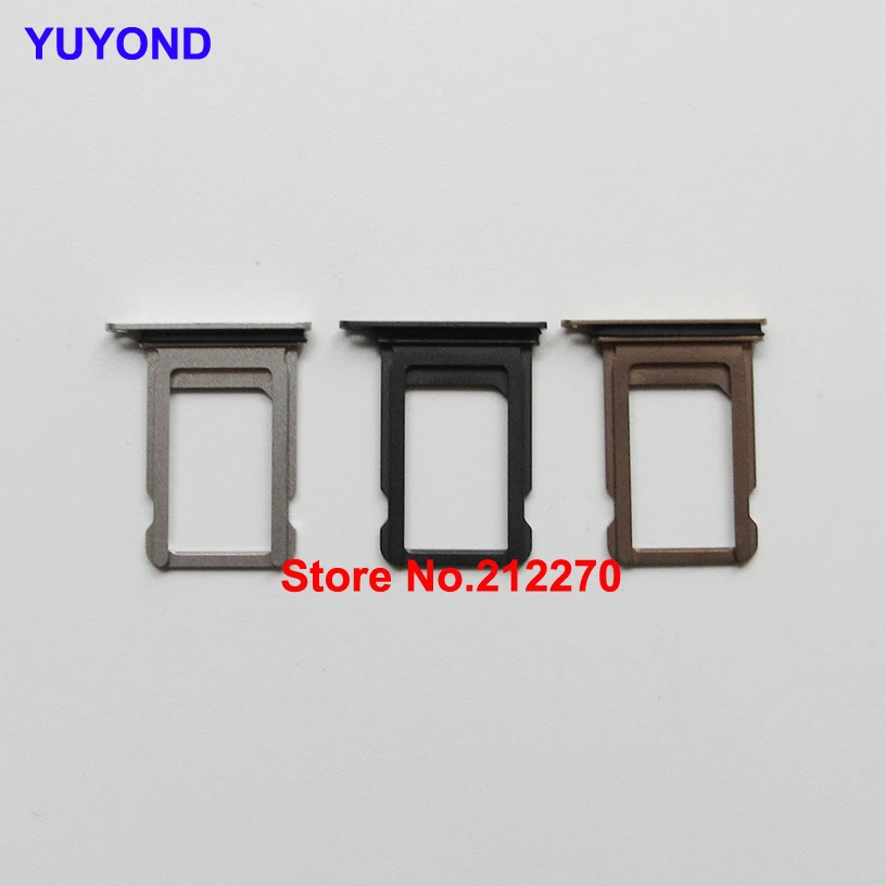 YUYOND оригинальный новый лоток для одной Sim-карты слот Держатель iPhone XS с