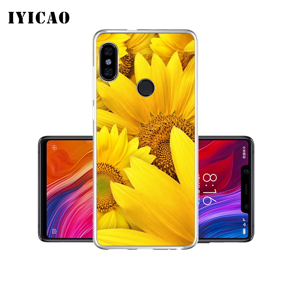 IYICAO летний Мягкий силиконовый чехол для телефона Xiaomi Mi 9 8 SE 6 A1 A2 Lite F1 MIX2S