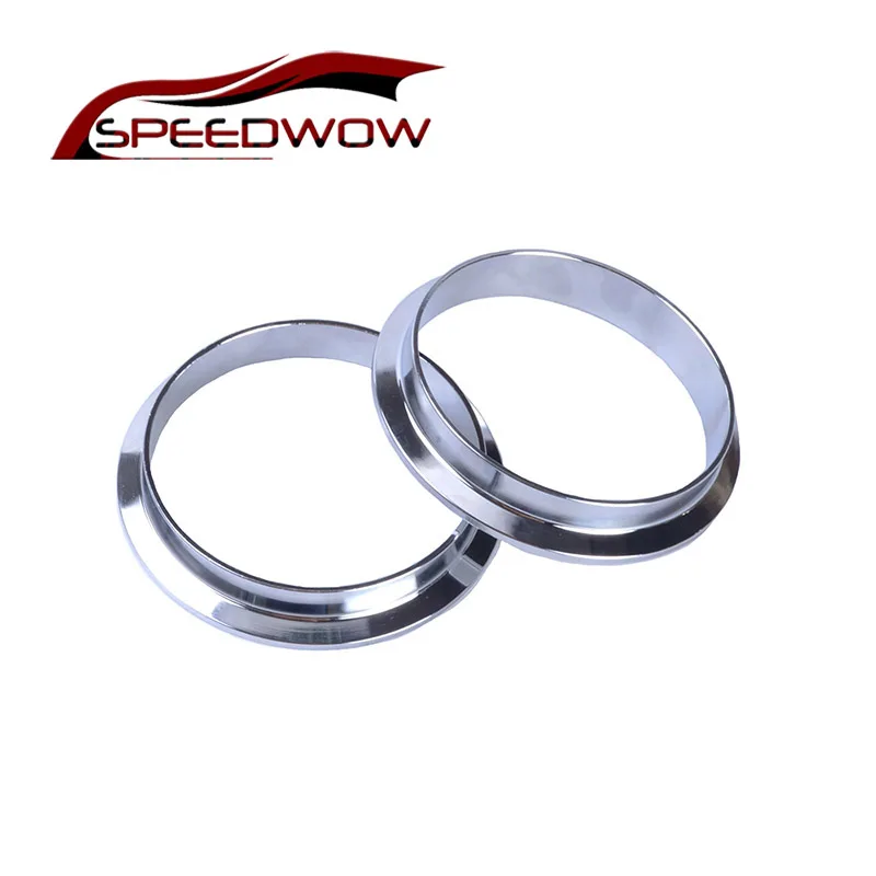 Комплект фланцев SPEEDWOW 2 5/3 0/3 5 дюйма с треугольным зажимом штекер + гнездо турбо