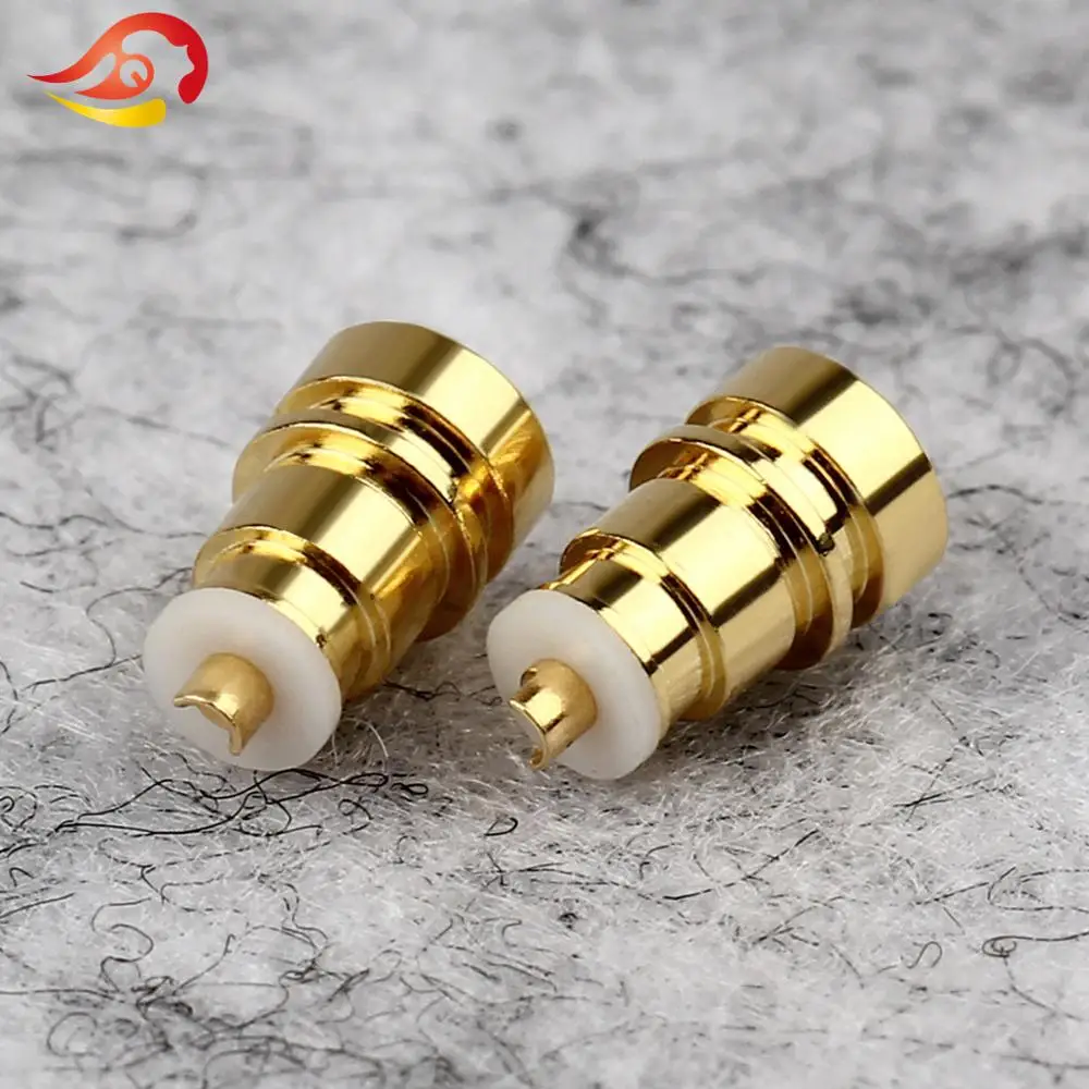 QYFANG A2DC женский провод со штырями для наушников DIY заказной позолоченный