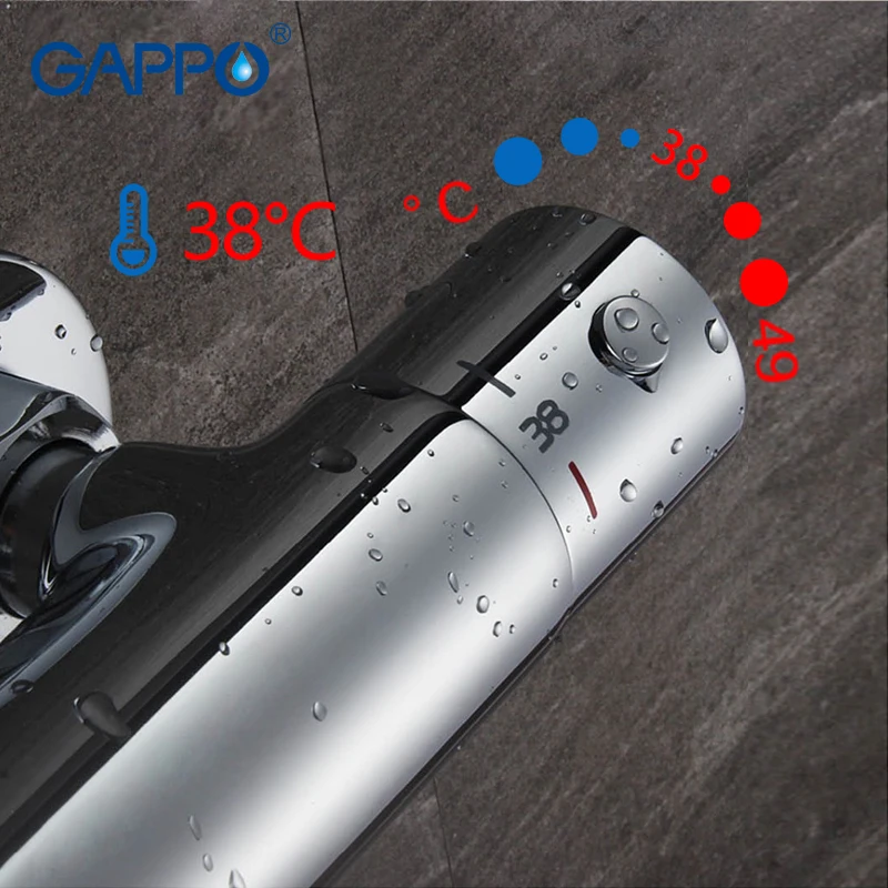 Биде GAPPO термостатический гигиенический смеситель для душа биде хромированный