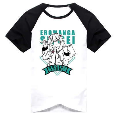 Новинка Eromanga Sensei Sagiri женский костюм для косплея аниме Masamune Izumi Мужская футболка