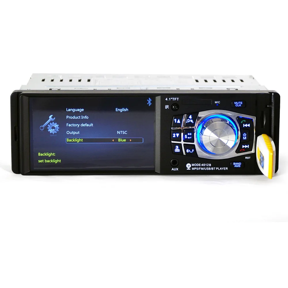 4 1 "Автомобильный MP5 MP3 MP4 плеер TFT HD цифровой стерео FM радио автомобильный Vedio