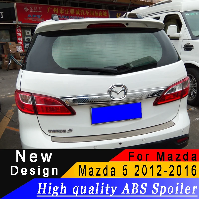 Спойлер для Mazda 5 заднее крыло из высококачественного АБС материала 2012 2016 праймер
