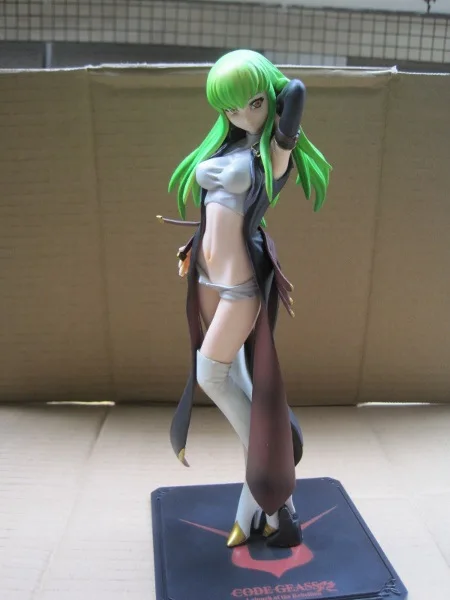 No retail box Code Geass CC фигурку c. Сексуальная модель куклы высотой 24 см - Цвет: No retail box