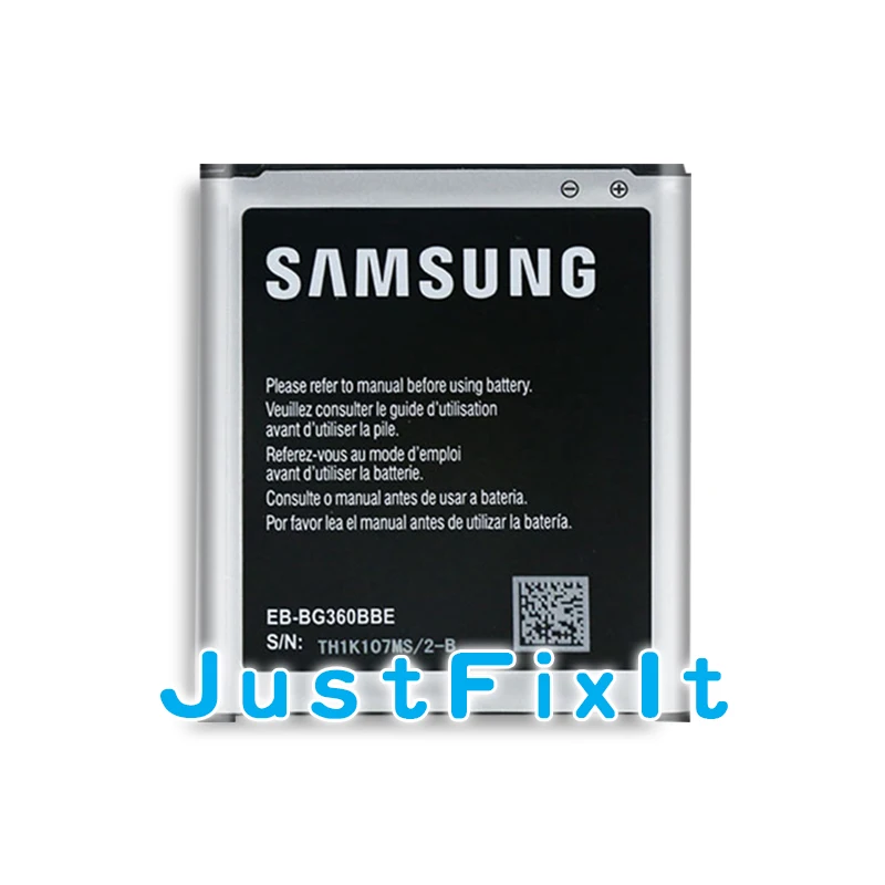 Оригинальный EB-BG360BBE Батарея для Galaxy CORE Prime G3606 G3608 G3609 J2 2015 натуральная EB-BG360CBE EB-BG360CBC