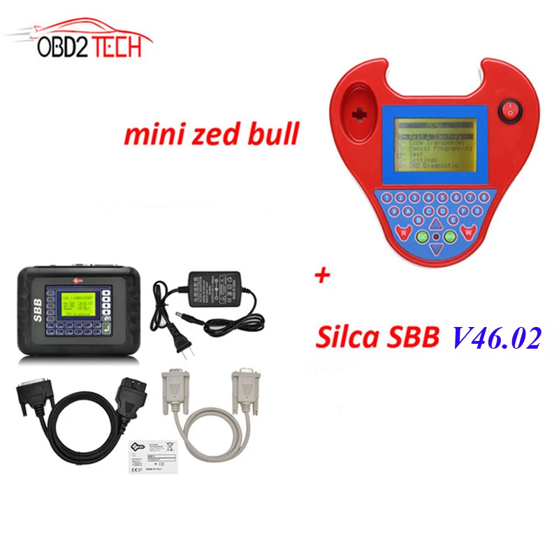 SBB Silca V33.02 v46 02 ключ программист + Смарт Zed BULL Мини авто транспондер по DHL|sbb silca|sbb silca