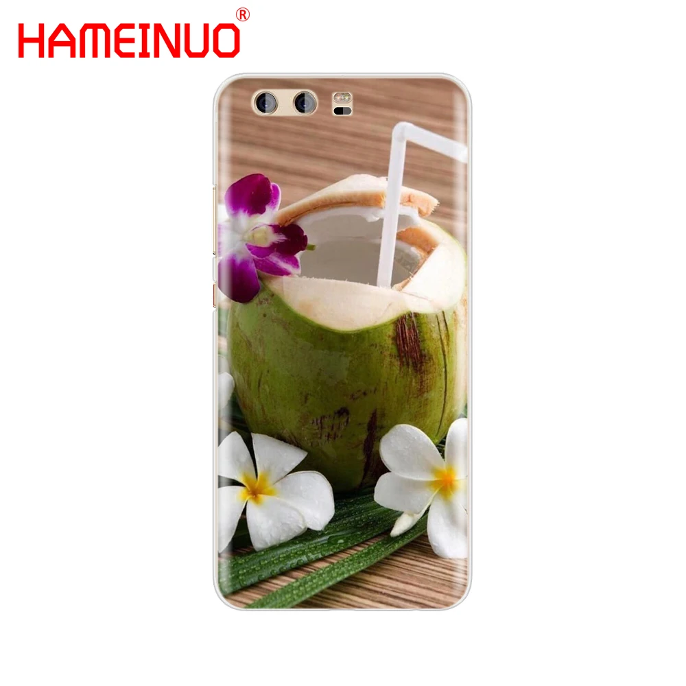 HAMEINUO кокосовый на пляже чехол для телефона huawei Ascend P7 P8 P9 P10 P20 lite plus pro G9 G8 G7