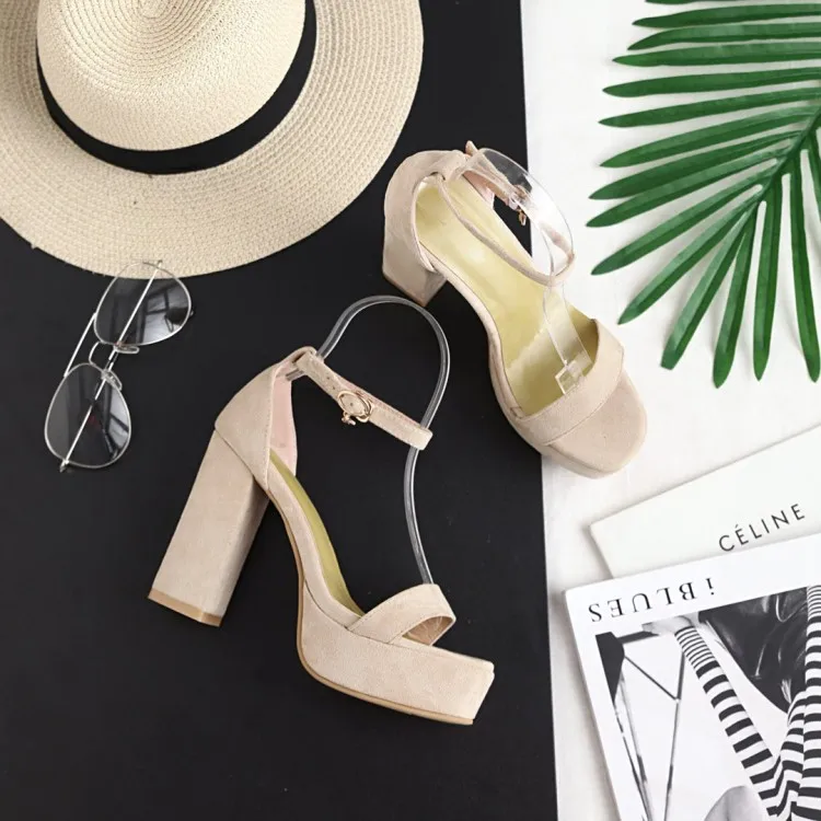 Женские летние сандалии на платформе большие размеры 9 10 11 12 Женская обувь