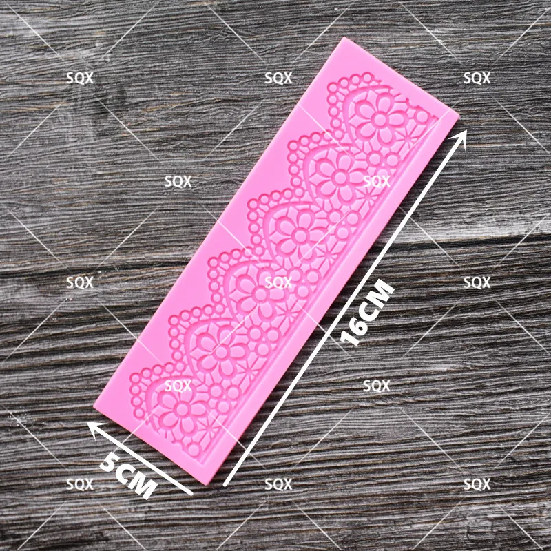 Оптовая продажа силиконовая форма для выпечки в кружевы плесени торт