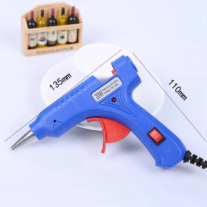 Принадлежности для рукоделия клеевой пистолет 1 комплект товары дома материалы