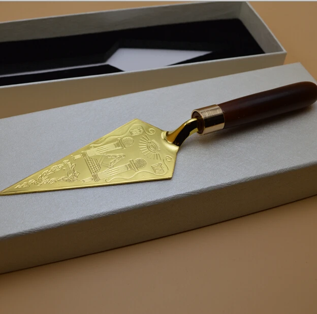 Мастер масон вольный каменщик масонская лопатка гравировка 50 шт Мини заказ|mini