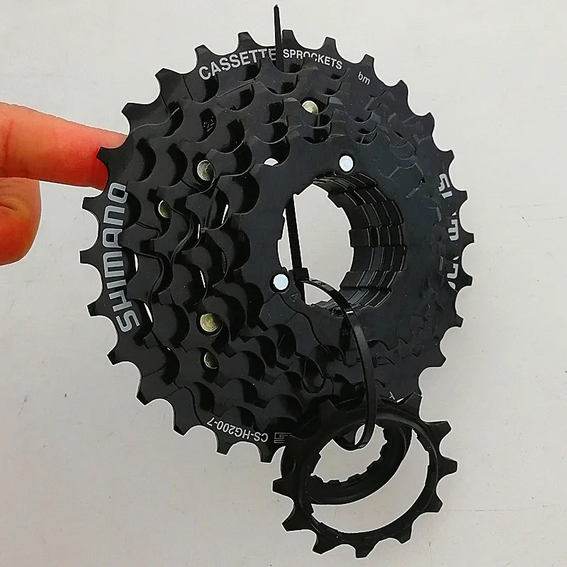 7 скоростная кассета Shimano CS HG200 12 28T|Храповик велосипеда| |