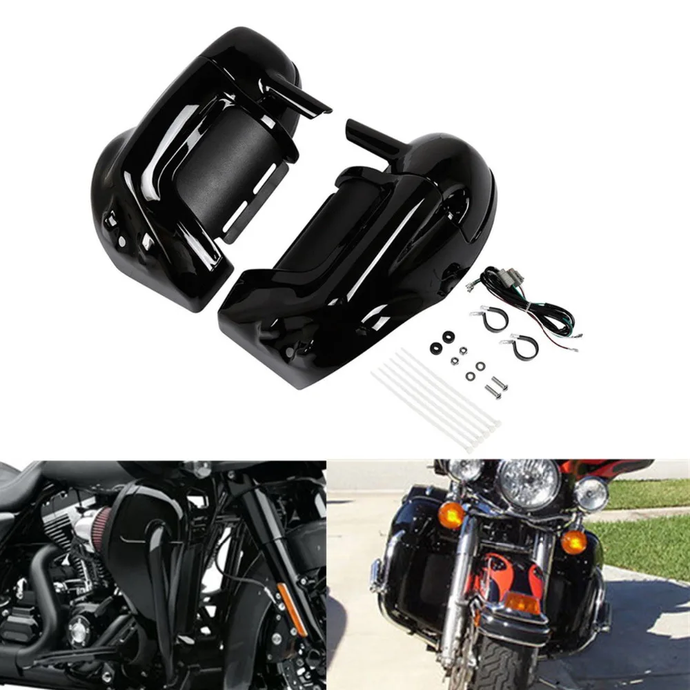Нижний вентилируемый обтекатель для мотоцикла с динамиком Harley Touring Electra Glide Road King