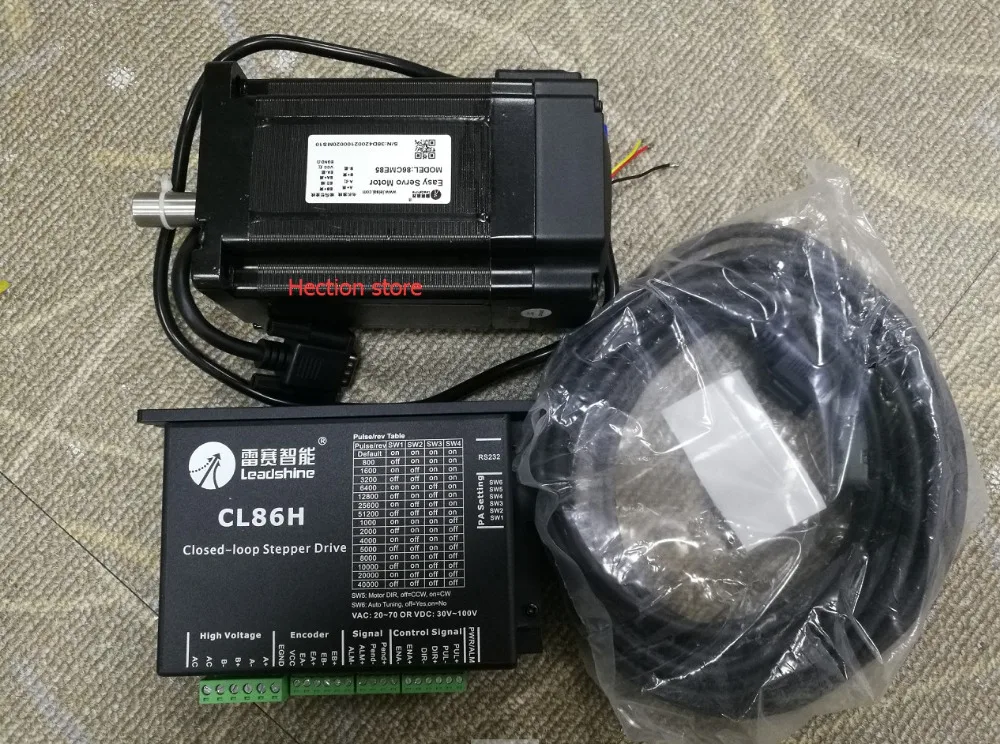 Leadshine новый простой Серводвигатель CL86H и гибридный 86CME85 a набор можно вводить 30 В 100