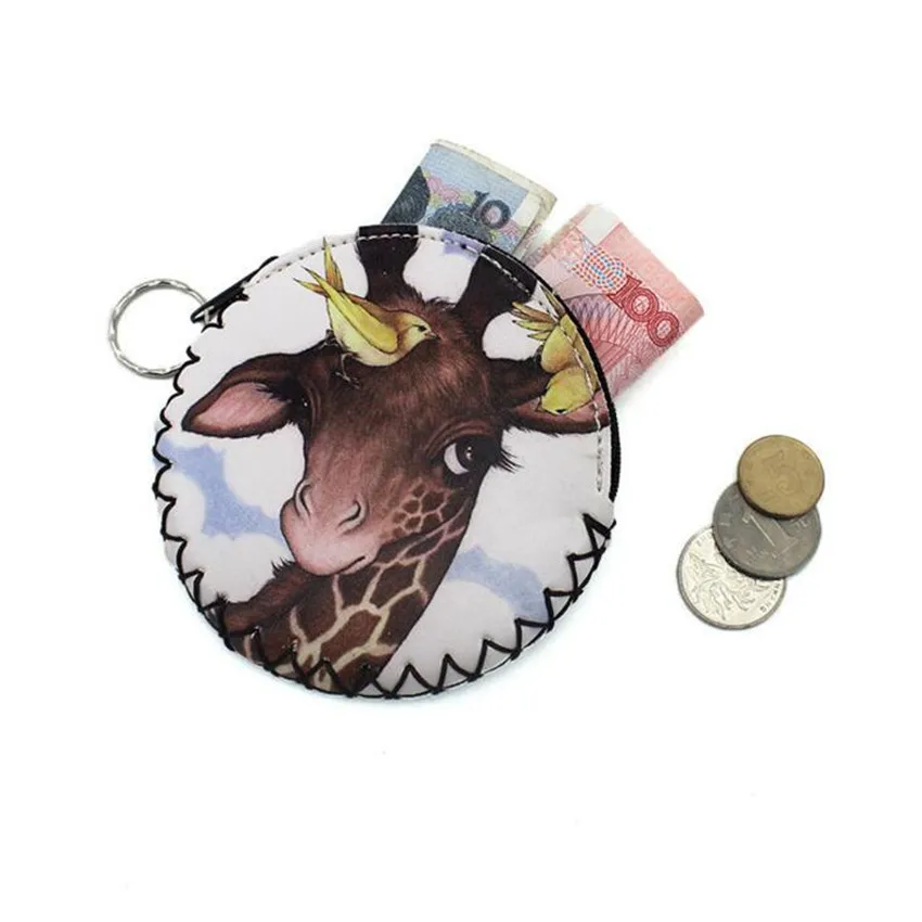 M083 2017 Мини женские кошельки с принтом обтягивающий Восстанавливающий старинный