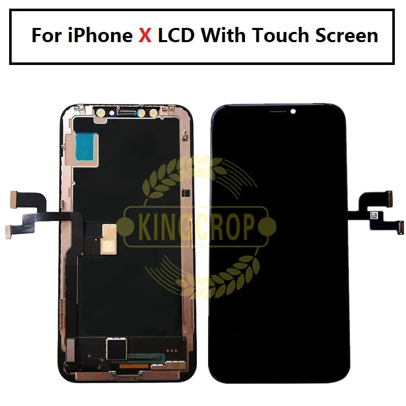 Супер AMOLED для iphone X lcd Замена для iphone X ЖК-дисплей с сенсорным экраном дигитайзер сборка для iphone XR lcd A2105
