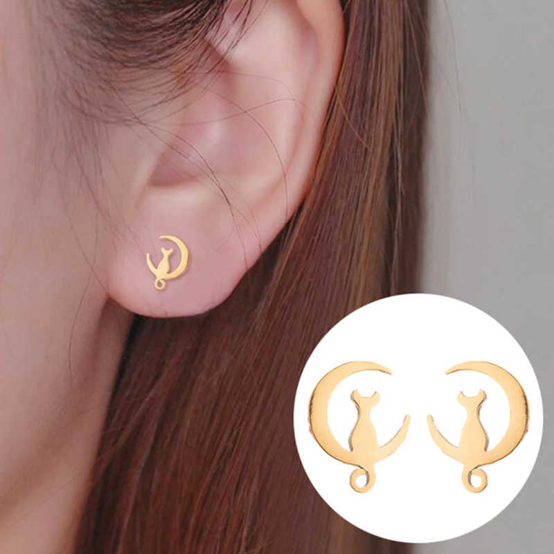 Hfarich мини милые женские ювелирные изделия красочные серьги с собаками