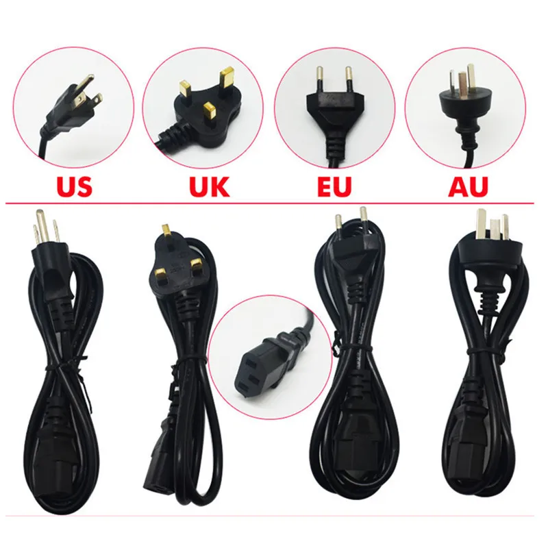1 шт. DC 24V 1A 2A 3A 5A led адаптер питания Вход AC100 240V для светодиодные