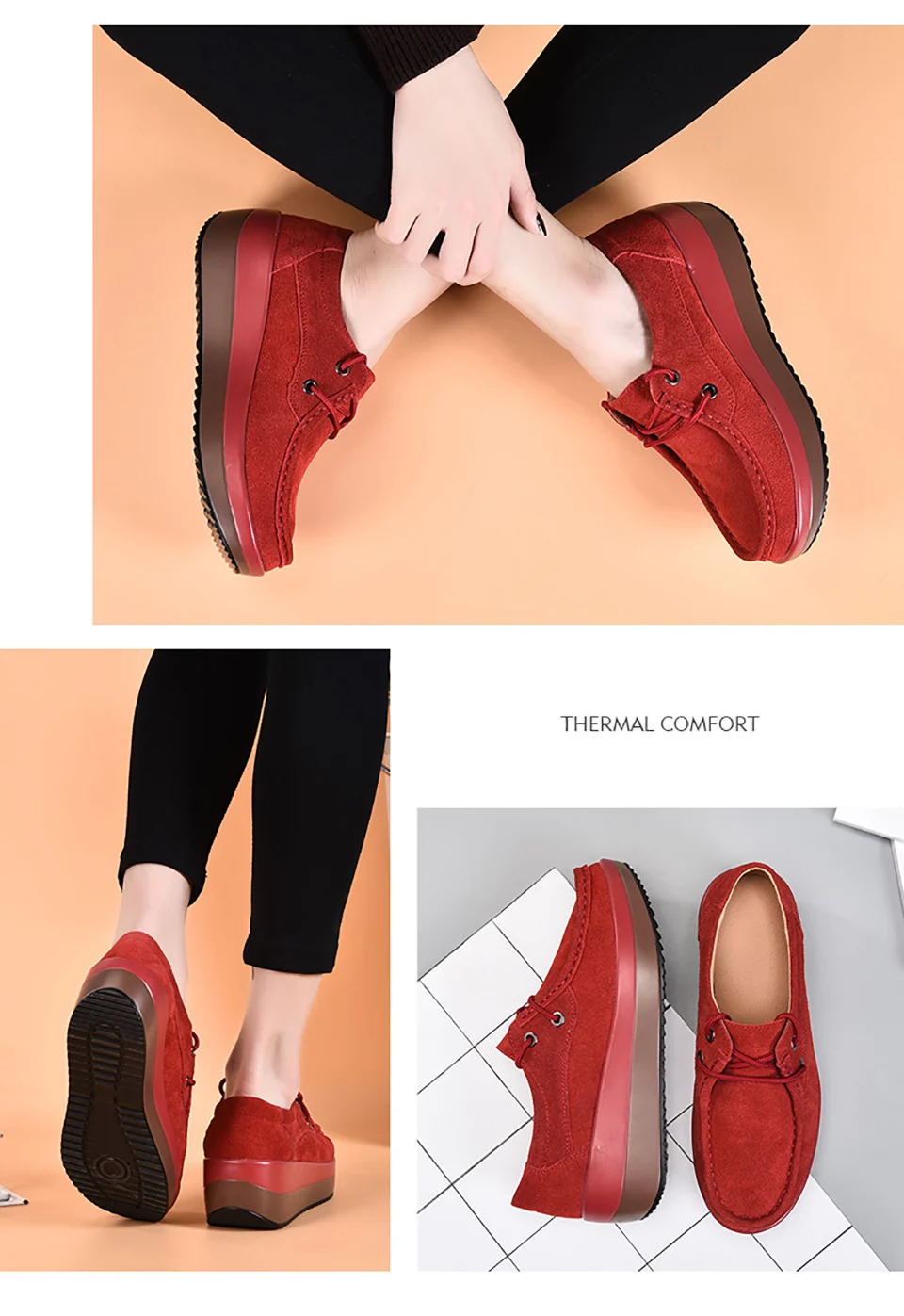 Plardin/Новинка; женские лоферы на плоской платформе; Замшевые слипоны; Moccains; женская весенняя обувь на плоской подошве; женские Сникеры на толстой подошве