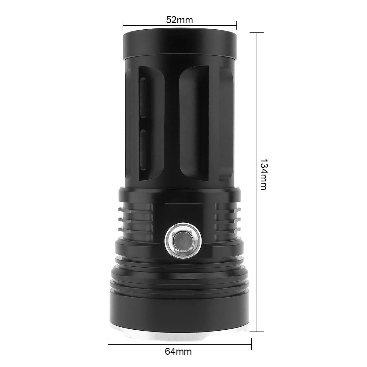 Супер яркий алюминиевый водонепроницаемый светодиодный фонарик 18 x XML T6 фонарь