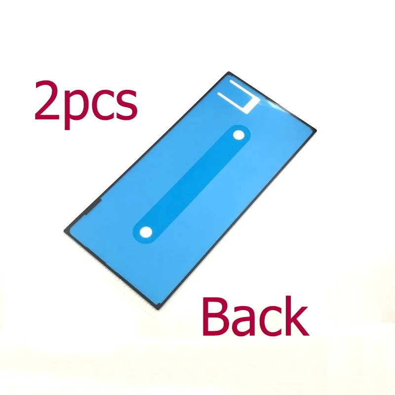 2pcs XZ P Back glue Передний ЖК-дисплей водонепроницаемый клей для sony Xperia XZ Premium XZ XZS XZ1 задняя крышка клейкая лента наклейка Замена - Цвет: 2pcs XZ P Back glue