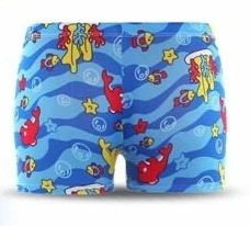 2-6 years adjustable cartoon children swimming trunks Marine animals stars child boy briefs pants | Спорт и развлечения
