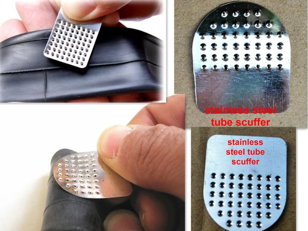 Комплект для ремонта дорожных велосипедных шин пластырь колес безклеевой