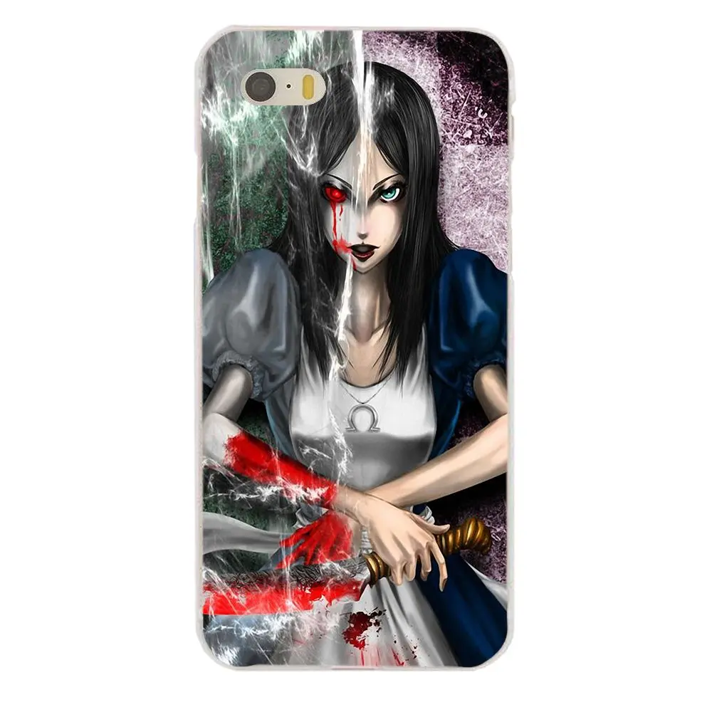 Американский Mcgee Алиса безумие возвращается ТПУ сотовый Чехол для Apple iPhone 4 4S 5 5C 5S