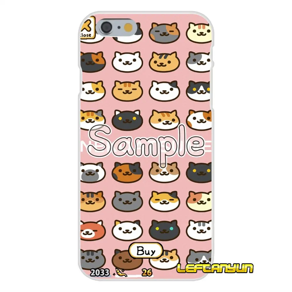 Милый Неко Atsume Кот Тонкий силиконовый чехол для телефона samsung Galaxy S3 S4 S5 мини S6 S7