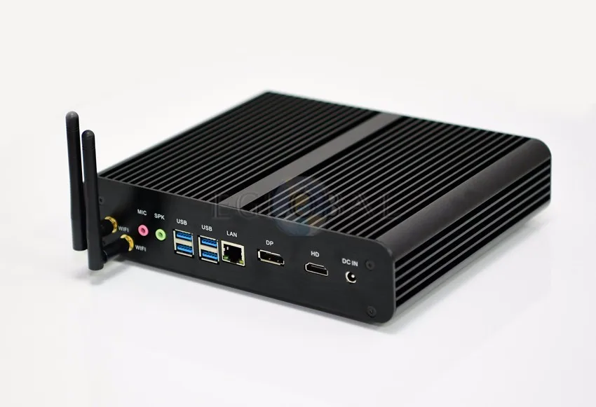Новое поступление процессор Eglobal безвентиляторный мини ПК 8 го поколения i7 8550U