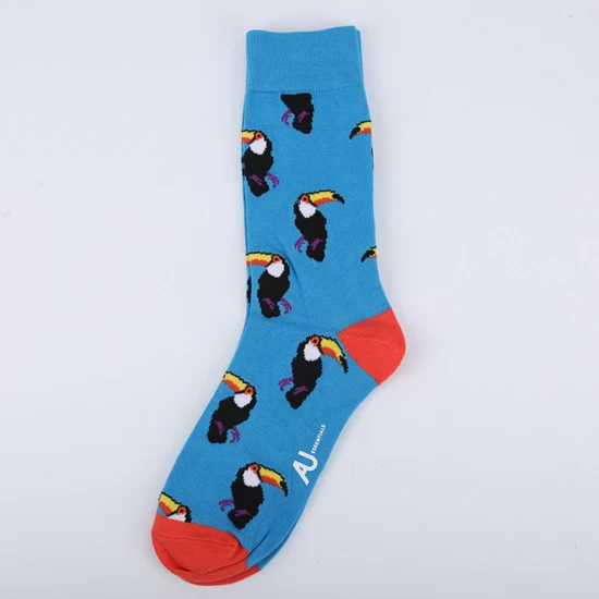 Modeager, новинка, мужские носки, цветные, еда, фрукты, пицца, кактус, ананас, 75% хлопок, Harajuku, крутые, для катания на коньках, высокие носки для мужчин - Цвет: h66