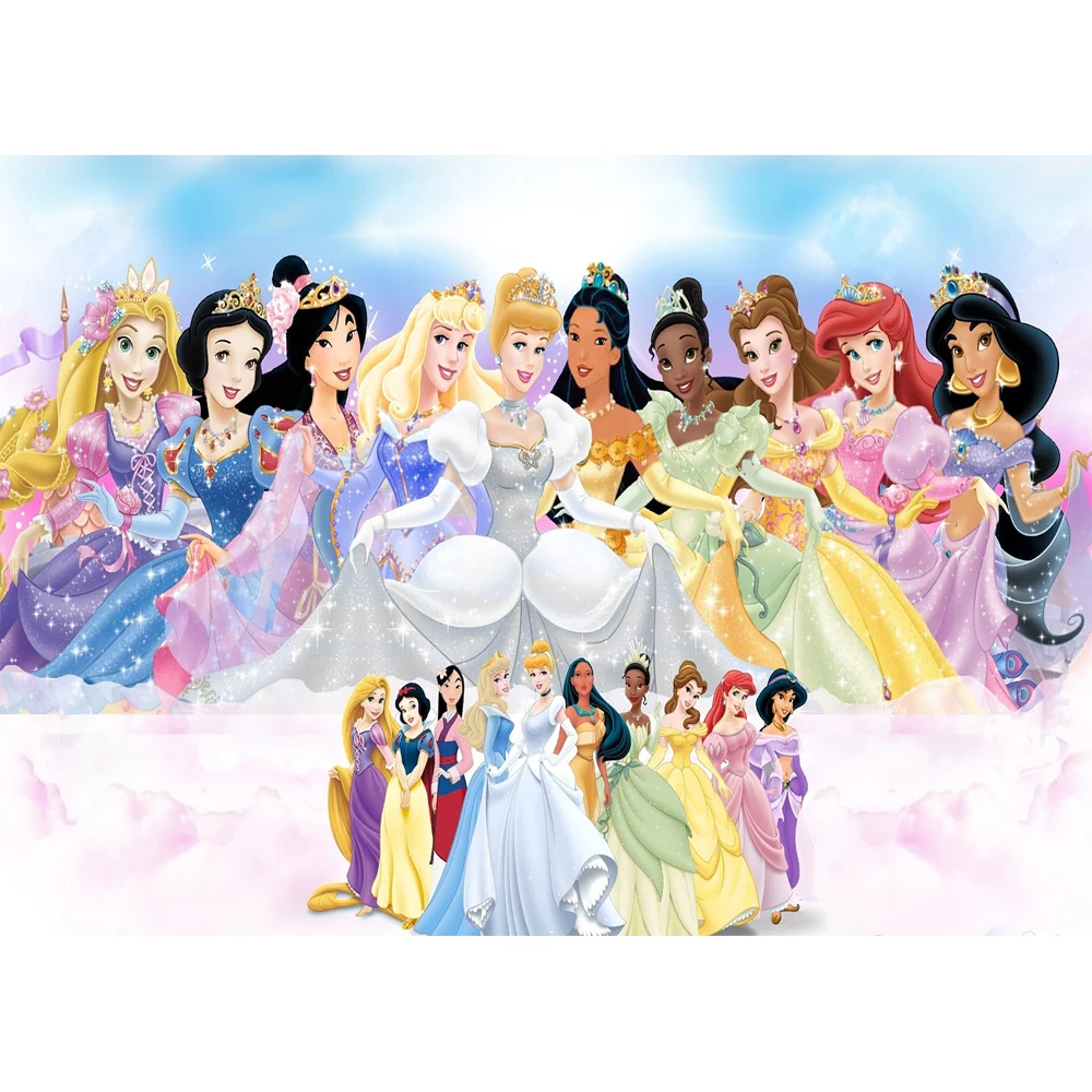 Виниловый фон для фотосъемки в стиле принцессы 5 х7 дюймов|Фон фотосъёмки| |