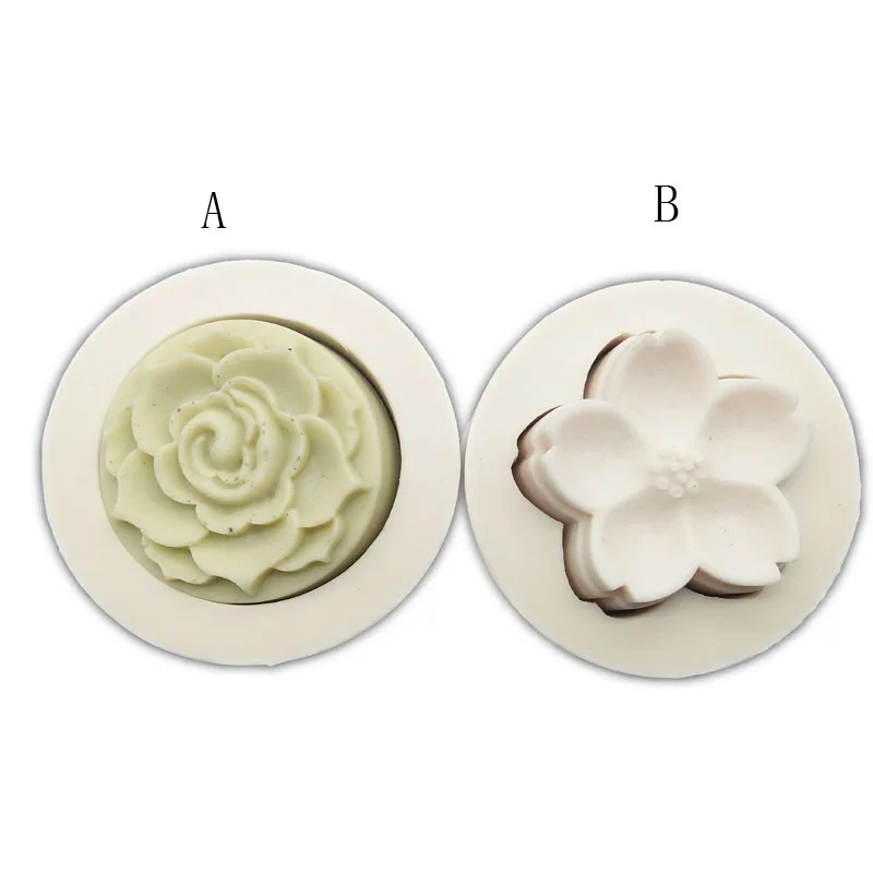 

Форма для торта 3D цветок помадка торт силиконовая форма для ручной работы форма для мыла свеч форма для шоколадной мастики DIY инструмент для выпечки K314