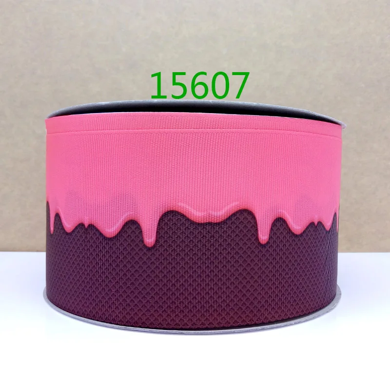 Бесплатная доставка 50 ярдов Омбре Печать grosgrain ленты 15716|printed ribbon|grosgrain ribbonribbon free