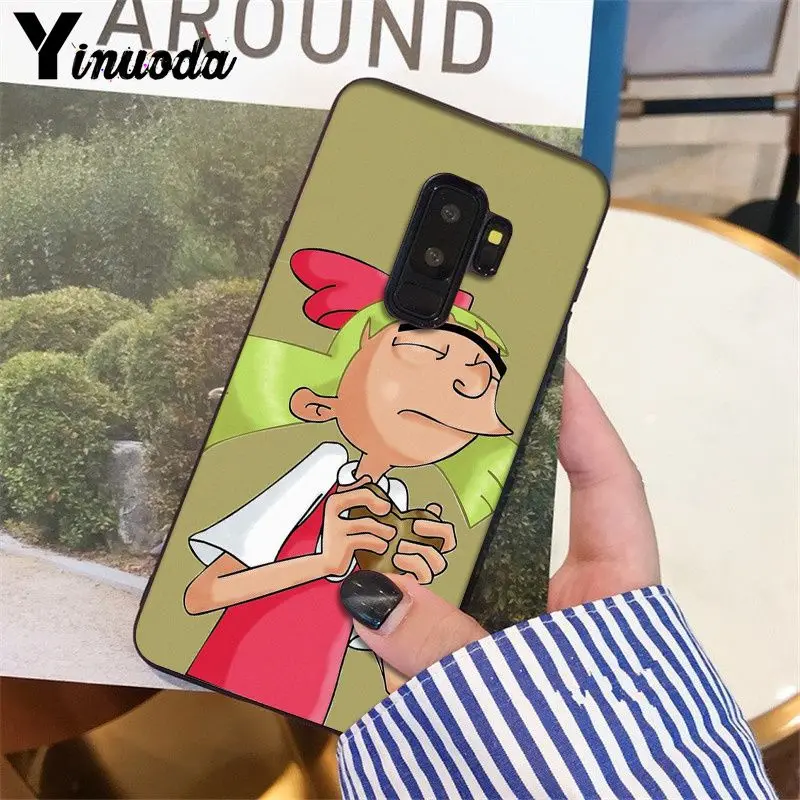 Популярный дизайн Yinuoda Hey Арнольда чехол для GALAXY s5 s6 edge plus s7 s8 s9 plus|Бамперы| |