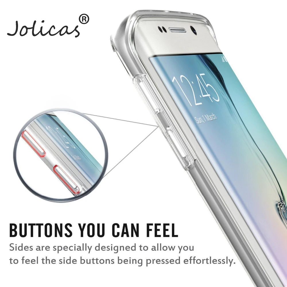 360 Полный корпус ТПУ чехол для samsung Galaxy S8 плюс S3 S4 S5 S6 S7 край A3 A5 2017 A7 J1 2016 J3 J5 J7 Grand Prime